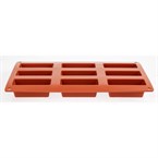 Molde de pastel de silicona x9 Pavoni