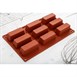 Molde de pastel de silicona x9 Pavoni