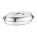Fuente ovalada acero inoxidable Olympia 203mm