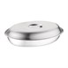 Fuente ovalada acero inoxidable Olympia 254mm