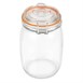 Tarro de conserva con tapa con clip 1L Vogue