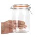 Tarro de conserva con tapa con clip 1L Vogue