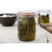 Tarro de conserva con tapa con clip 1L Vogue