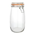 Tarro de conserva con tapa con clip 1,5L Vogue