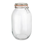 Tarro de conserva con tapa con clip 2L Vogue
