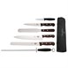 Juego de cuchillos palisandro con cuchillo de cocina y estuche 25cm Victorinox