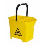 Cubo de fregona con código de color Jantex amarillo
