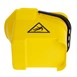 Cubo de fregona con código de color Jantex amarillo