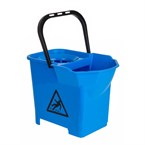 Cubo de fregona con código de color Jantex azul