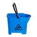 Cubo de fregona con código de color Jantex azul