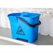 Cubo de fregona con código de color Jantex azul