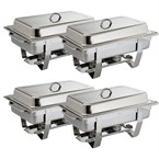 Juego de cuatro chafing dish Milán Olympia