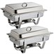 Juego de dos chafing dish Milán Olympia
