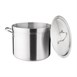 Cacerola alta aluminio 11,4L Vogue