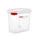 Contenedor Gastronorm GN1/9 para alimentos Araven 1,5L