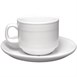 Plato de taza de té apilable Linear Olympia