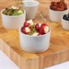 Potes Contemporary blancos 90mm Olympia