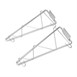 Estante de pared de alambre trenzado Vogue 610mm