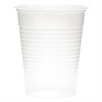 Vaso desechable traslúcido