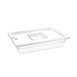 Contenedor Gastronorm GN1/2 policarbonato transparente 65mm Vogue
