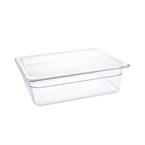 Contenedor Gastronorm GN1/2 policarbonato transparente 100mm Vogue