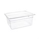 Contenedor Gastronorm GN1/2 policarbonato transparente 150mm Vogue