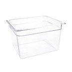 Contenedor Gastronorm GN1/2 policarbonato transparente 200mm Vogue