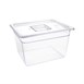 Contenedor Gastronorm GN1/2 policarbonato transparente 200mm Vogue