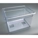 Contenedor Gastronorm GN1/2 policarbonato transparente 200mm Vogue
