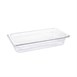 Contenedor Gastronorm GN1/3 policarbonato transparente 65mm Vogue
