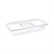 Contenedor Gastronorm GN1/3 policarbonato transparente 65mm Vogue