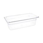 Contenedor Gastronorm GN1/3 policarbonato transparente 100mm Vogue