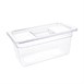 Contenedor Gastronorm GN1/3 policarbonato transparente 150mm Vogue