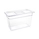 Contenedor Gastronorm GN1/3 policarbonato transparente 200mm Vogue