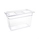 Contenedor Gastronorm GN1/3 policarbonato transparente 200mm Vogue