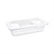 Contenedor Gastronorm GN1/4 policarbonato transparente 65mm Vogue