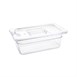 Contenedor Gastronorm GN1/4 policarbonato transparente 100mm Vogue