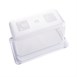 Contenedor Gastronorm GN1/4 policarbonato transparente 150mm Vogue