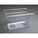 Contenedor Gastronorm GN1/4 policarbonato transparente 150mm Vogue