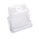 Contenedor Gastronorm GN1/6 policarbonato transparente 150mm Vogue