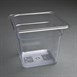 Contenedor Gastronorm GN1/6 policarbonato transparente 150mm Vogue