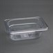 Contenedor Gastronorm GN1/9 policarbonato transparente 65mm Vogue
