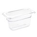 Contenedor Gastronorm GN1/9 policarbonato transparente 100mm Vogue
