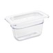 Contenedor Gastronorm GN1/9 policarbonato transparente 100mm Vogue