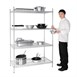 Estantería modular 4 niveles 1220 x 610mm Vogue