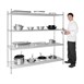 Estantería modular 4 niveles 1830 x 610mm Vogue