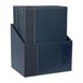 Juego de portamenús contemporary A4 Azul Securit