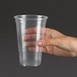 Vaso de cerveza desechable Plastico 570ml hasta el borde (Caja 1000)