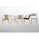 Silla con brazos Bolero aluminio apilable (Juego 4)