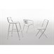 Silla con brazos Bolero aluminio apilable (Juego 4)